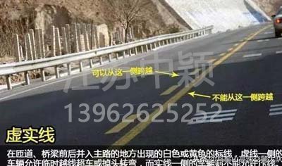 道路交通標(biāo)線圖文講解，僅花1分鐘讓你快速看懂，再也不會被違章扣分