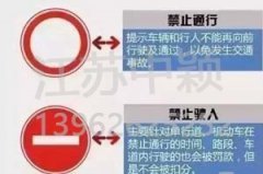 以下道路交通標(biāo)志老司機(jī)都不一定知道？90%人都會混淆！