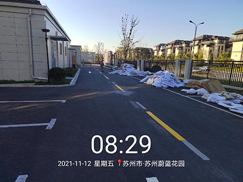 蘇州道路標(biāo)線冷漆多少錢一平？道路劃線價(jià)格多少一米？